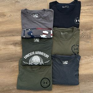 Under Armour Military T-shirt Bundle, Size 2XL